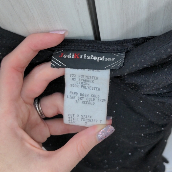 Swanky Black Dress - Size S - Picture 6 of 7